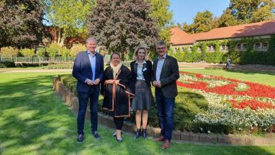 Hengstparade im Landgestüt 2019  - Die Ministerin für Landwirtschaft, Umwelt Natur- u. Verbraucherschutz, Frau Ursula Heinen-Esser, war an diesem Wochenende zu Besuch in Warendorf.